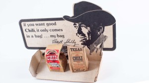 Carroll Shelby Chili Small Bag Display 